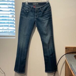 BKE Blue Boot Cut Jeans Classic Style